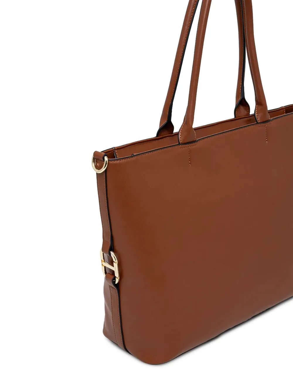 TWINSET Heuptas met logoplakkaat Bruin