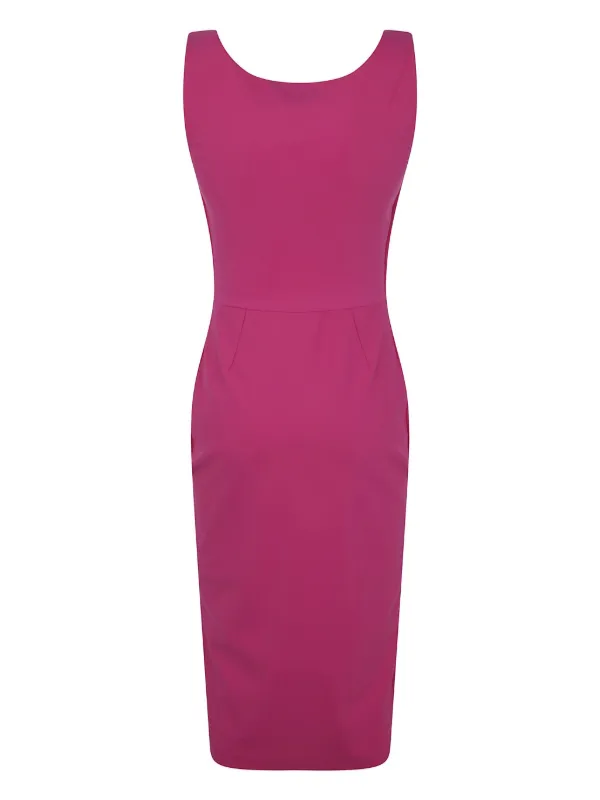 chiara boni la petite robe pink dress CHIARA BONI La Petite Robe Josuke Dress | Pink