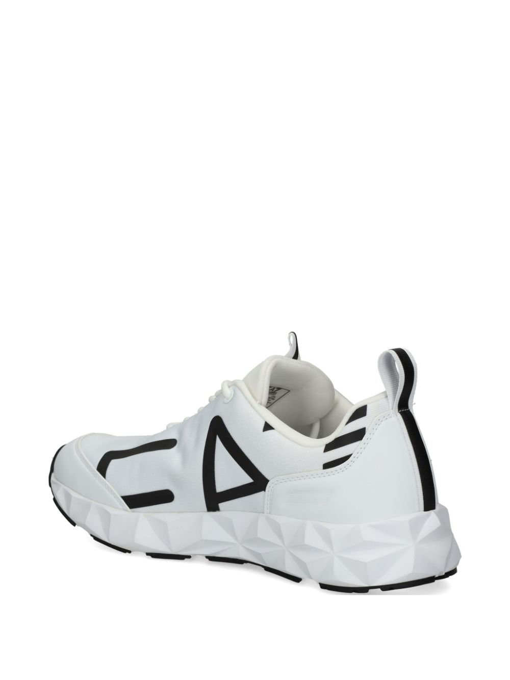 Ea7 Emporio Armani logo-print sneakers White