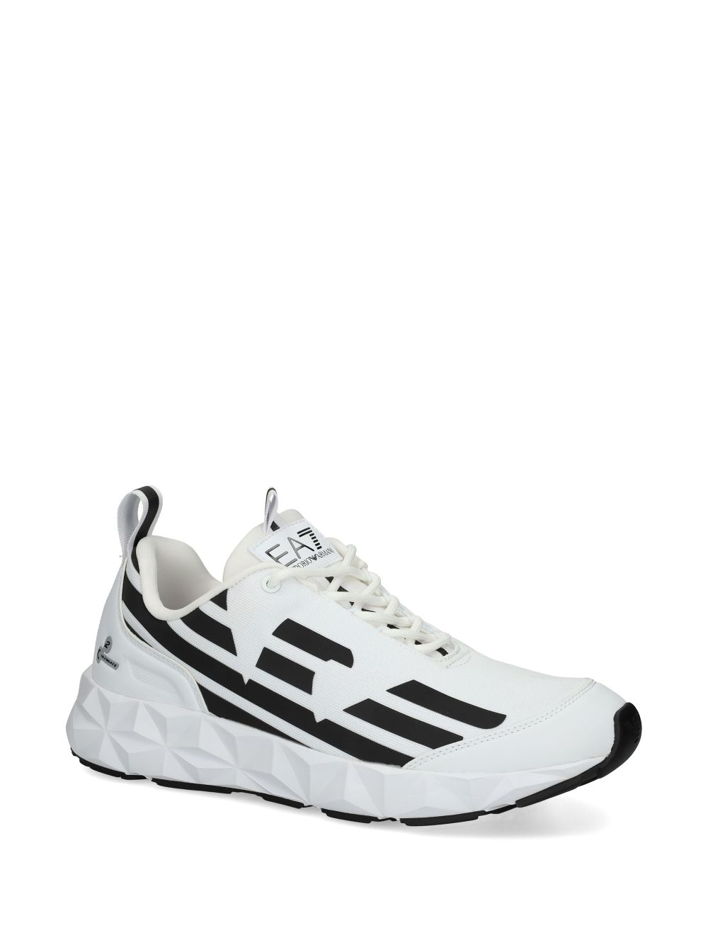 Ea7 Emporio Armani logo-print sneakers - White