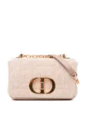 Christian Dior Pre-Owned 2022 Small Linen Macrocannage Caro crossbody bag - Pink