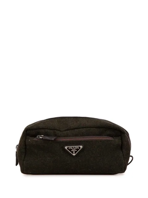 Prada Pre-Owned 2000-2019 Wool pouch