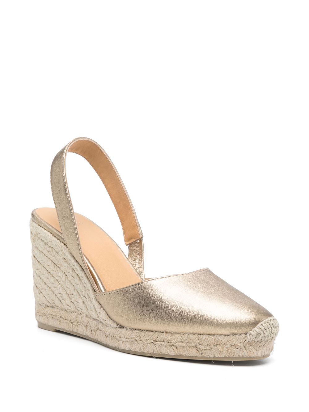 Castañer 90mm Carissa espadrilles - Goud