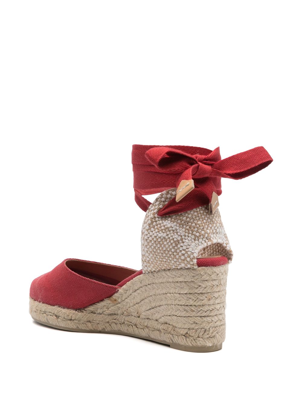 Castañer 70 mm Carina espadrilles Rood