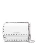 Michael Michael Kors eyelet-embellished shoulder bag - White