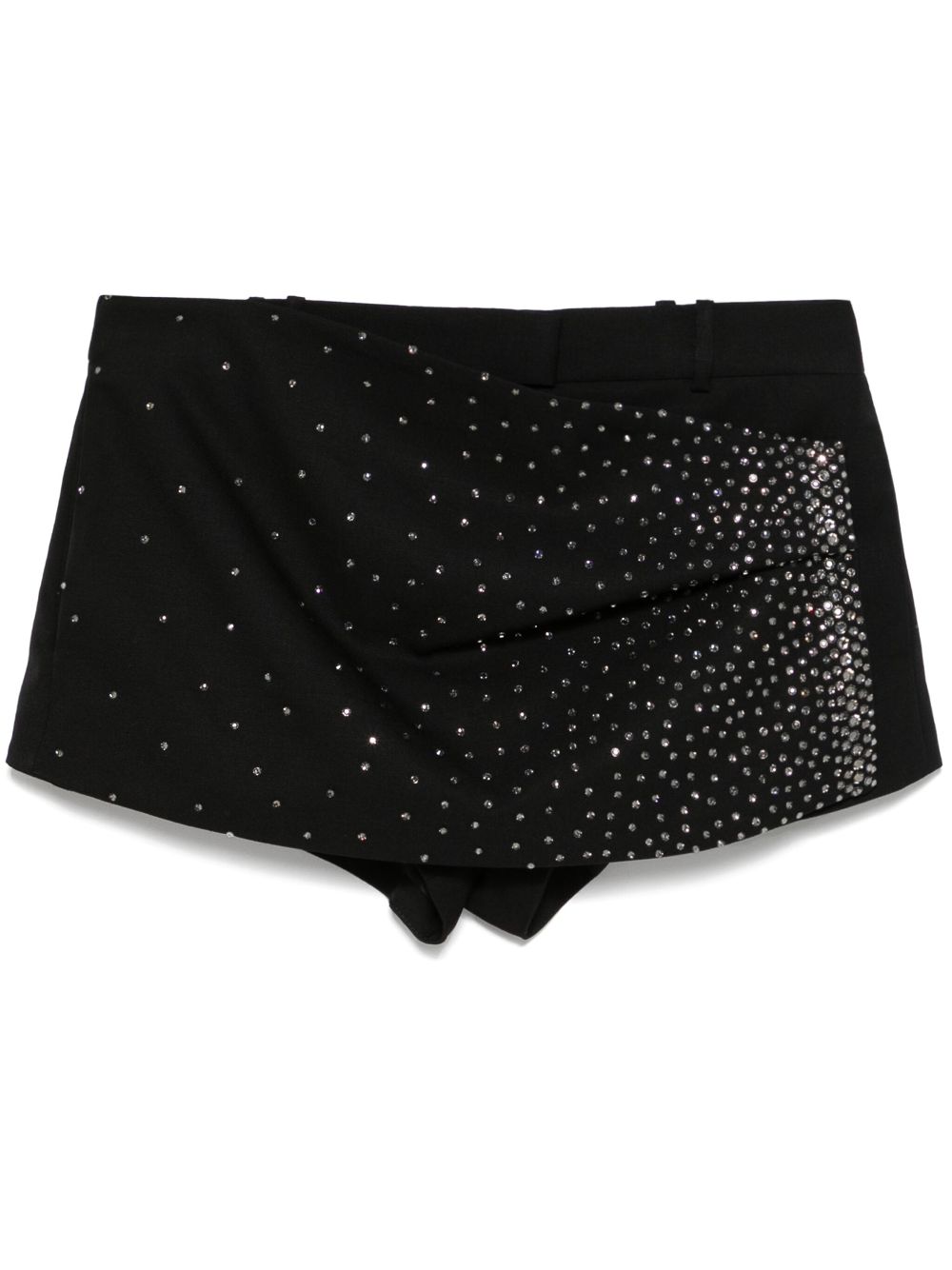 rhinestone-embellished shorts