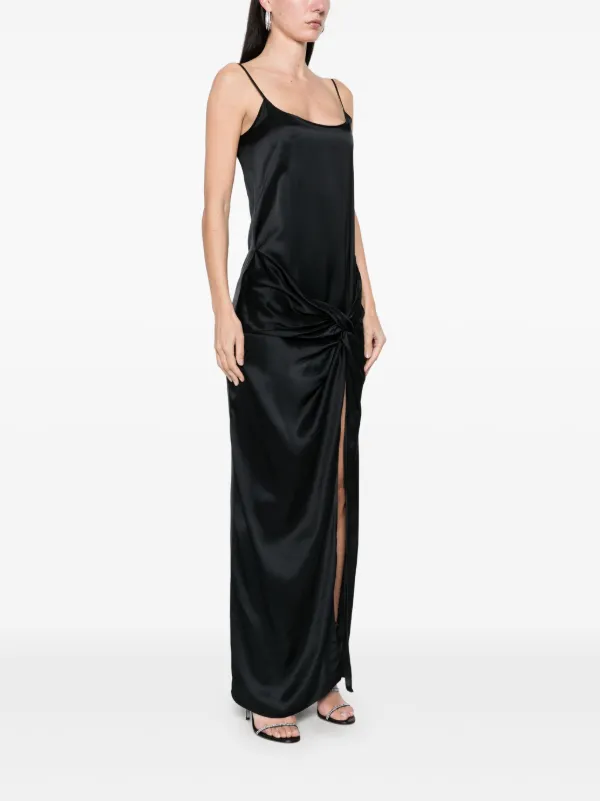 ワンピース THE ATTICO Woman Dress Black 250WCW00184VVV088AA 100 The Attico 250WCW00184-VVV088AAVVV088AA 100Black | Black
