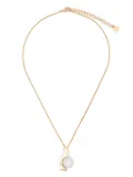 Ferragamo logo-pendant necklace - Gold