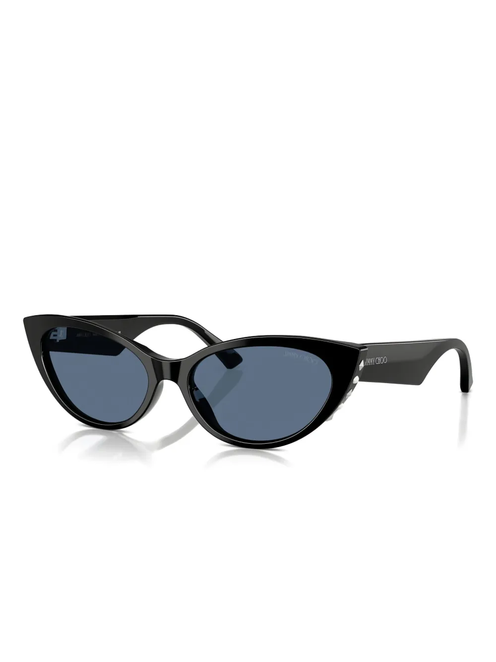 Jimmy Choo Eyewear cat-eye embellished sunglasses 501780 BLACK