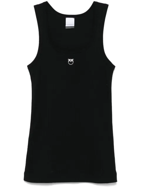 PINKO Love Birds-motif tank top