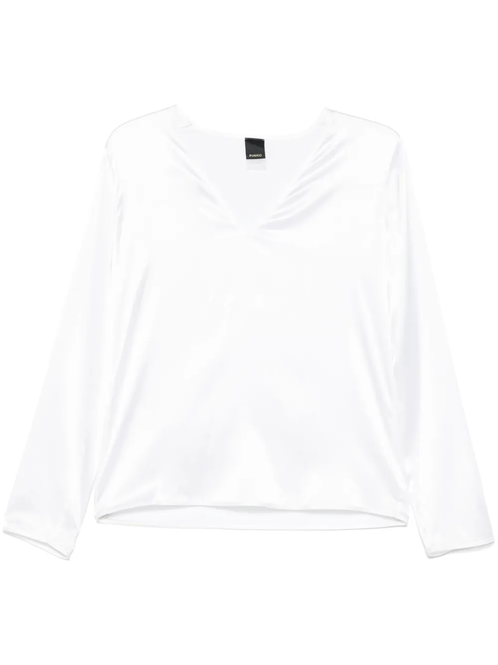 PINKO Satijnen blouse Wit