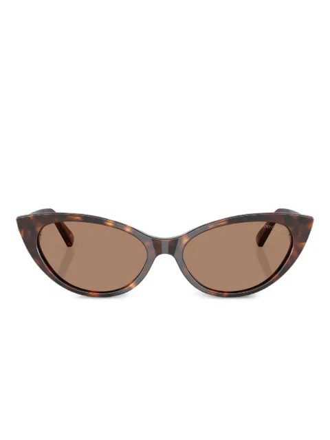 Jimmy Choo Eyewear lentes de sol con armazón cat eye estilo carey