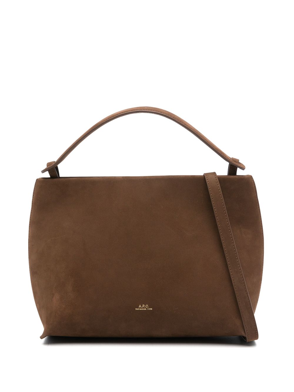 A.P.C. Ashley tote bag - Brown