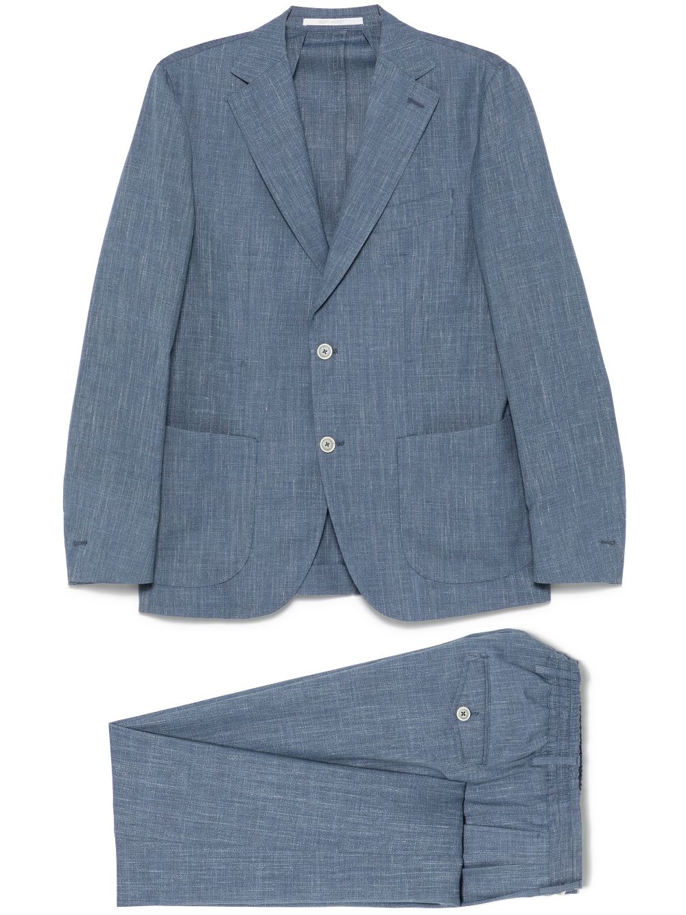 Eleventy single-breasted suit - Blue