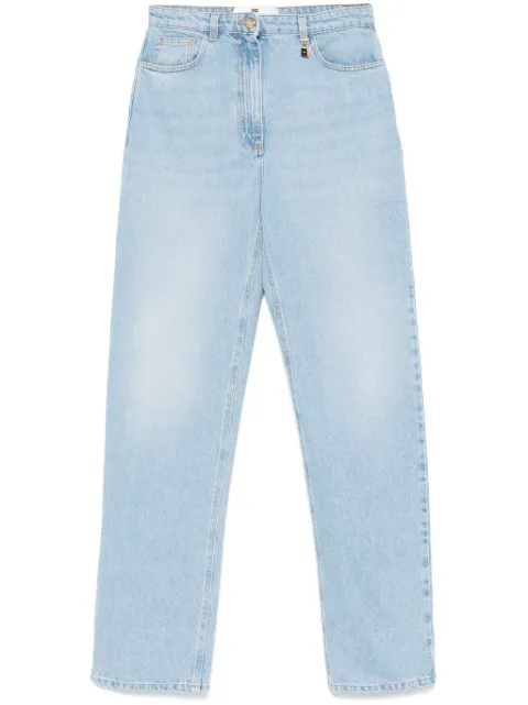 Elisabetta Franchi jeans con detalle de candado