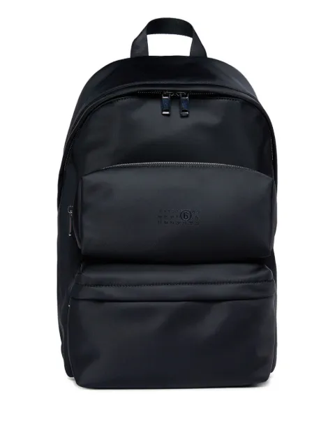 MM6 Maison Margiela Kids Numeric-logo backpack