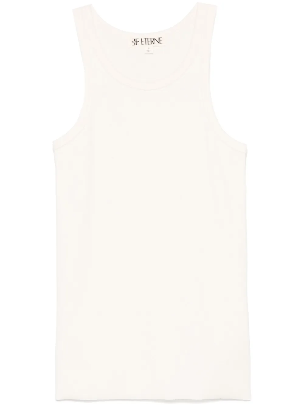 ETERNE fine-ribbed tank top