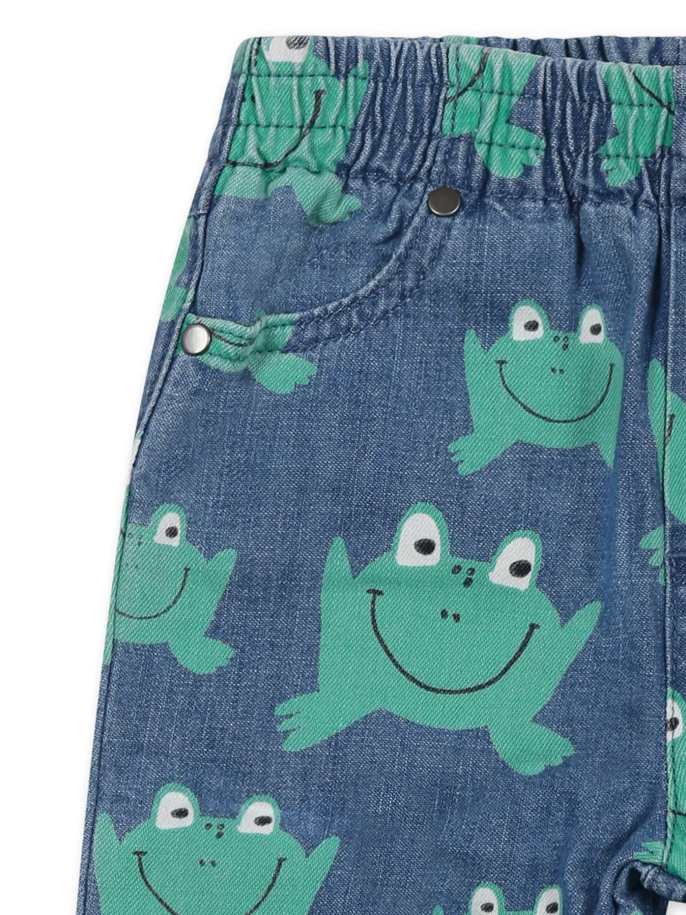 Stella McCartney Kids Jeans met print Blauw