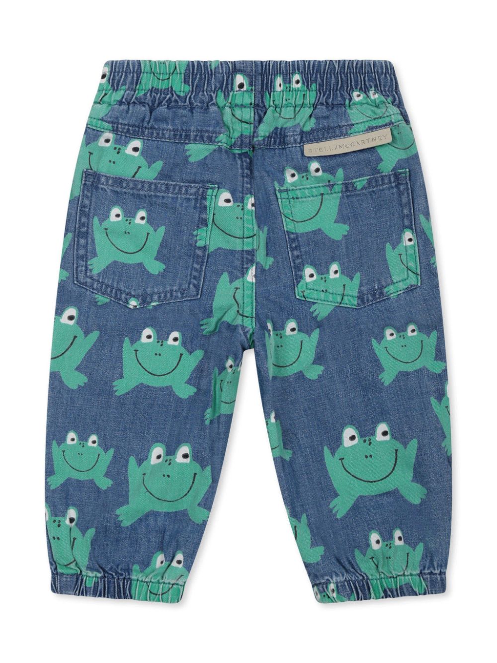 Stella McCartney Kids graphic-print jeans - Blue