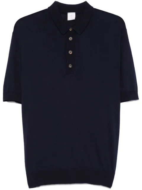 Eleventy knitted polo shirt 