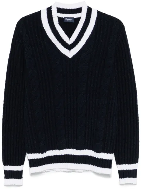 Drumohr chunky ribbed-knit sweater