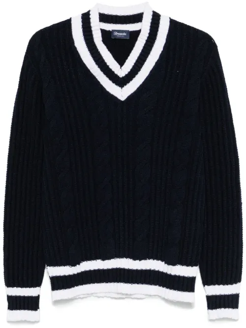 Pull en maille épaisse nervurée - Drumohr - Modalova