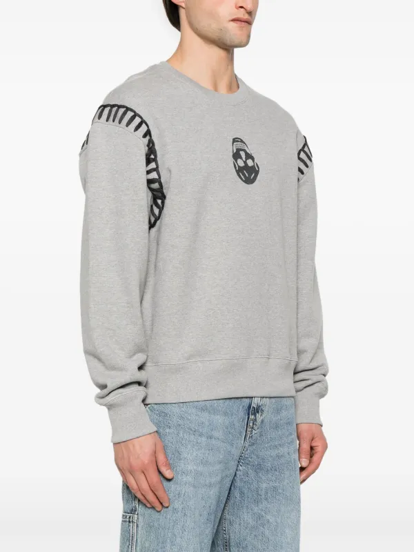 Alexander McQueen スカル スウェットシャツ | グレー | FARFETCH JP