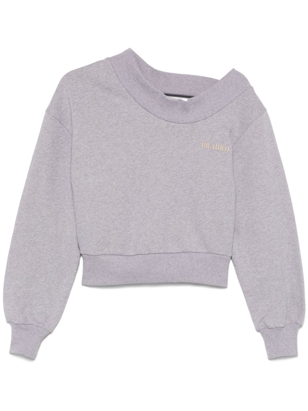 mélange-effect sweatshirt