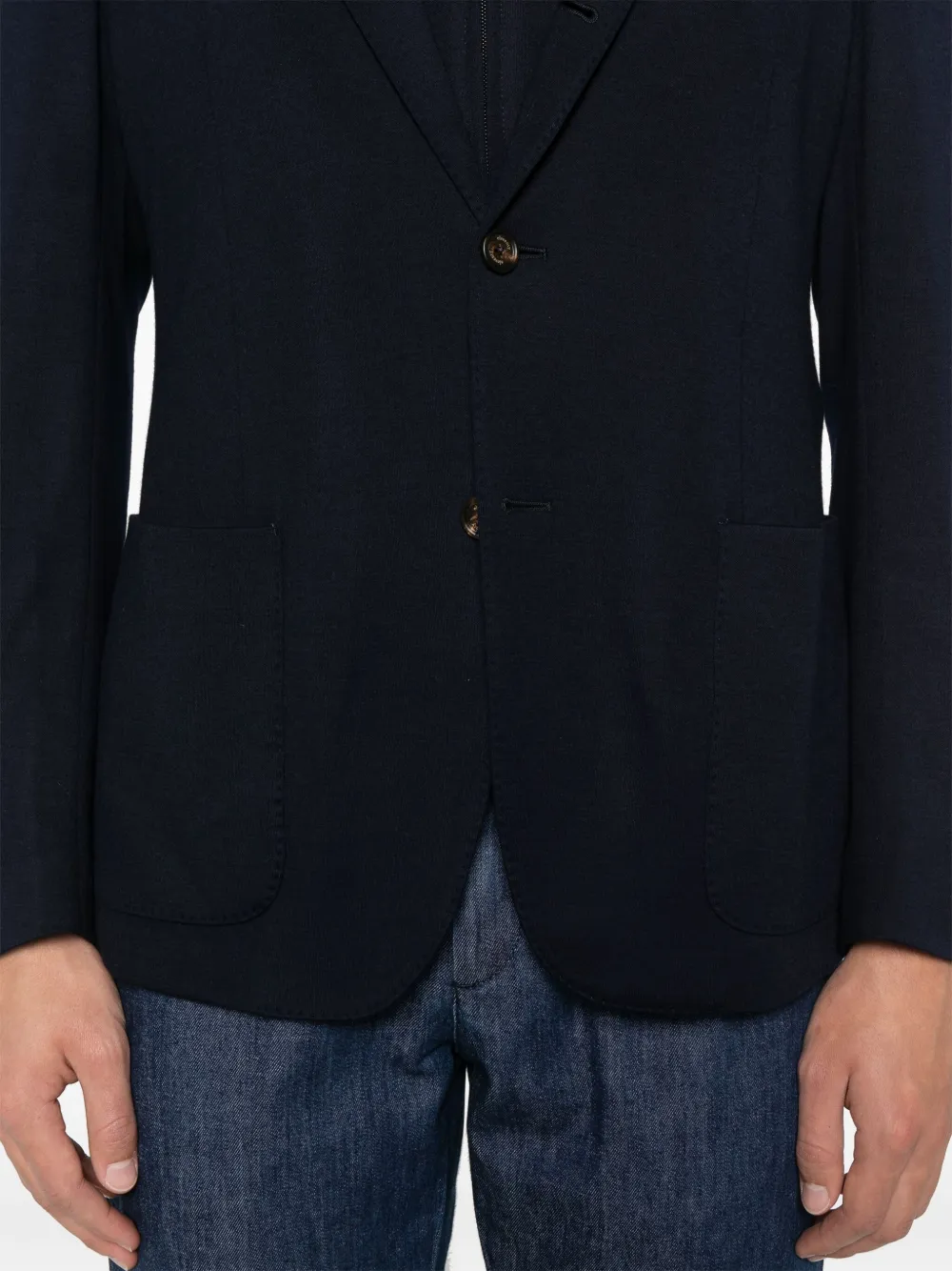 Eleventy Gelaagde blazer Blauw
