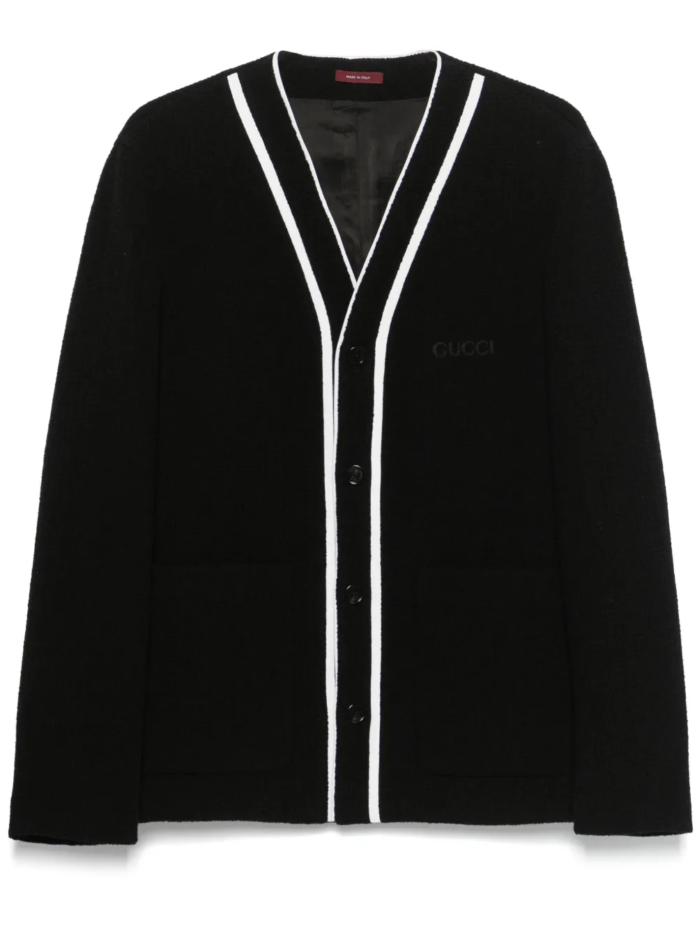 Gucci Bouclé jack Zwart