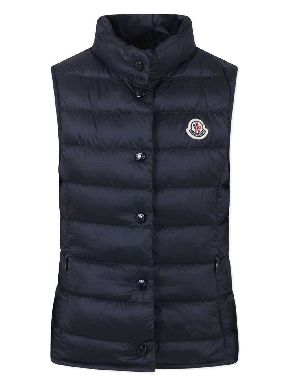 Moncler Enfant Liane gilet Blauw