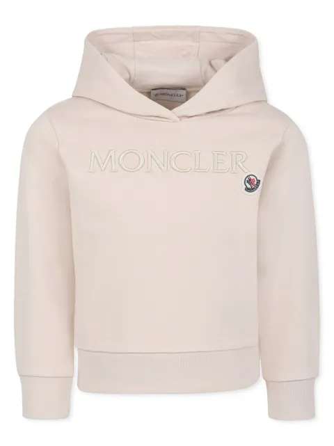Moncler Enfant embroidered-logo hoodie