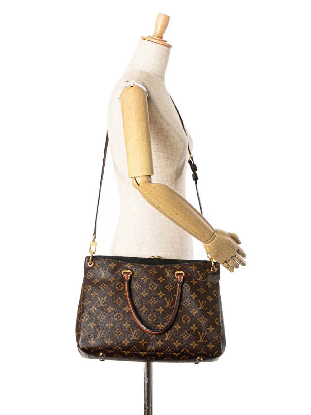 Louis Vuitton Pre-Owned 2014 Pallas BB boekentas met monogram - Bruin