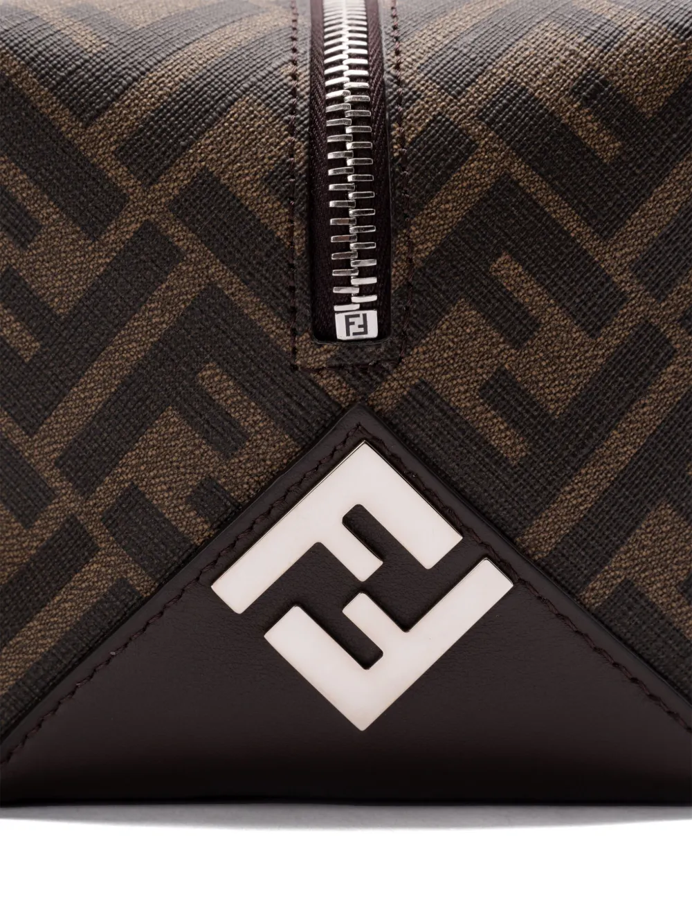 FENDI Zucca toilettas Bruin