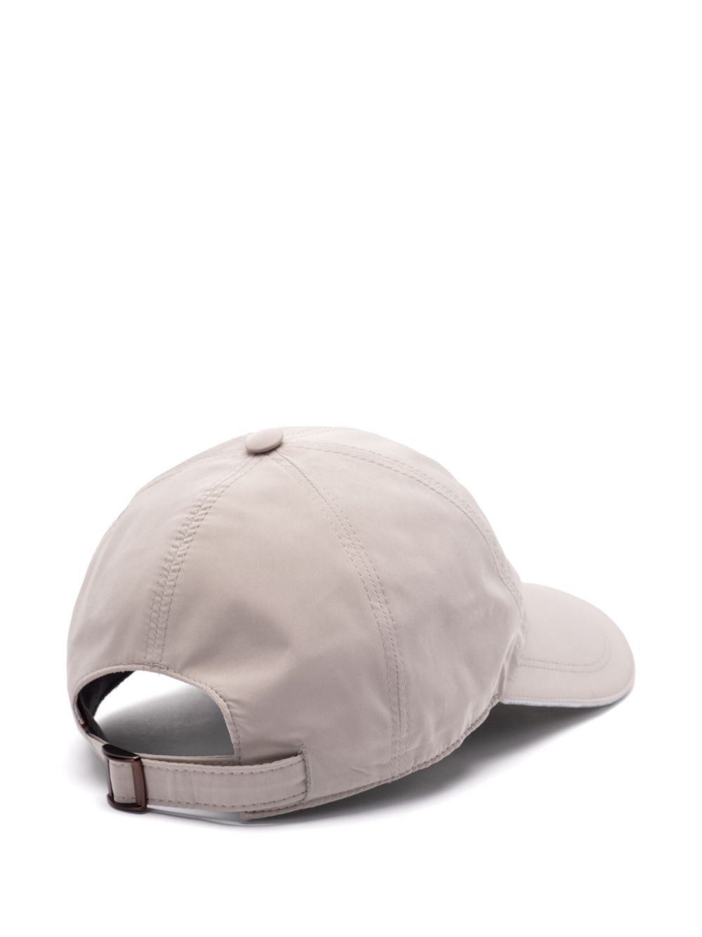 Brunello Cucinelli logo-embroidered cap - Beige