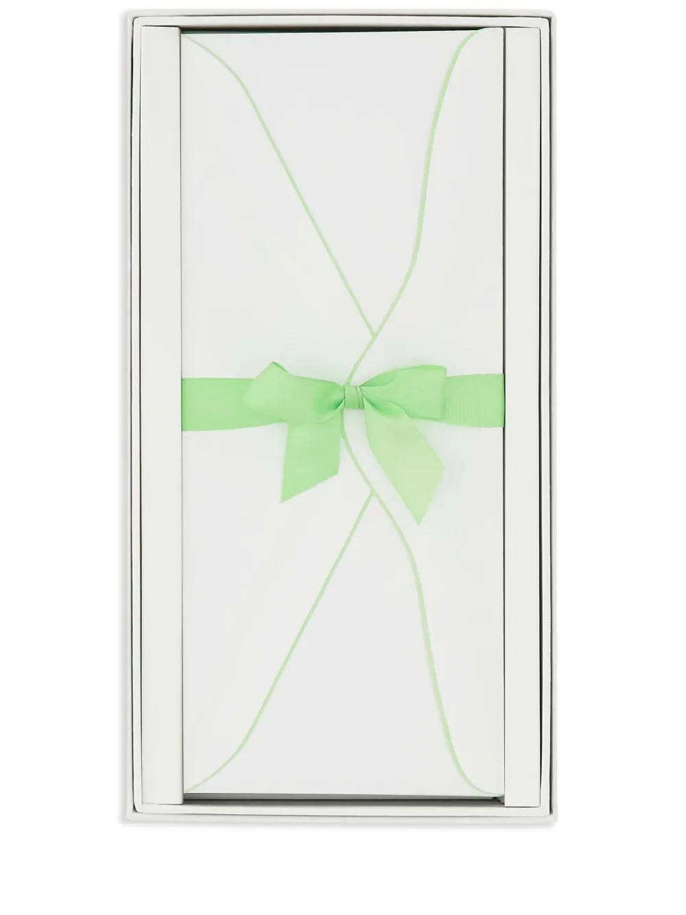 Pineider Empress Stationery Set In White
