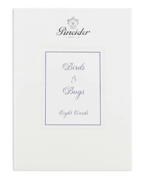 Pineider Birds And Bugs stationery set