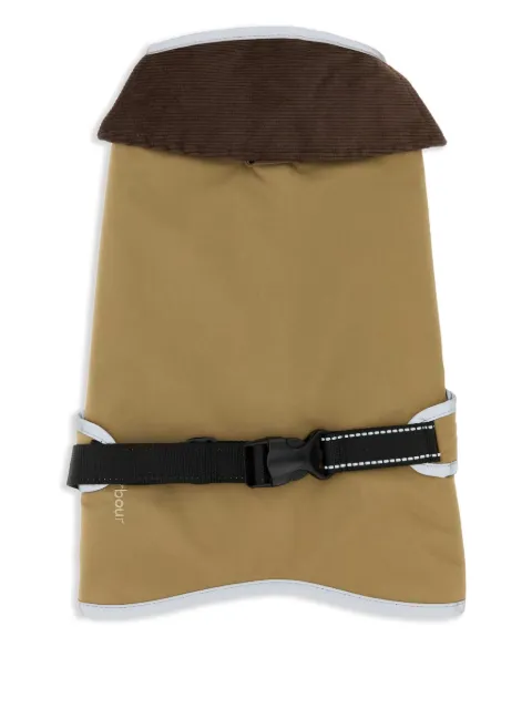 Barbour corduroy-collared dog coat
