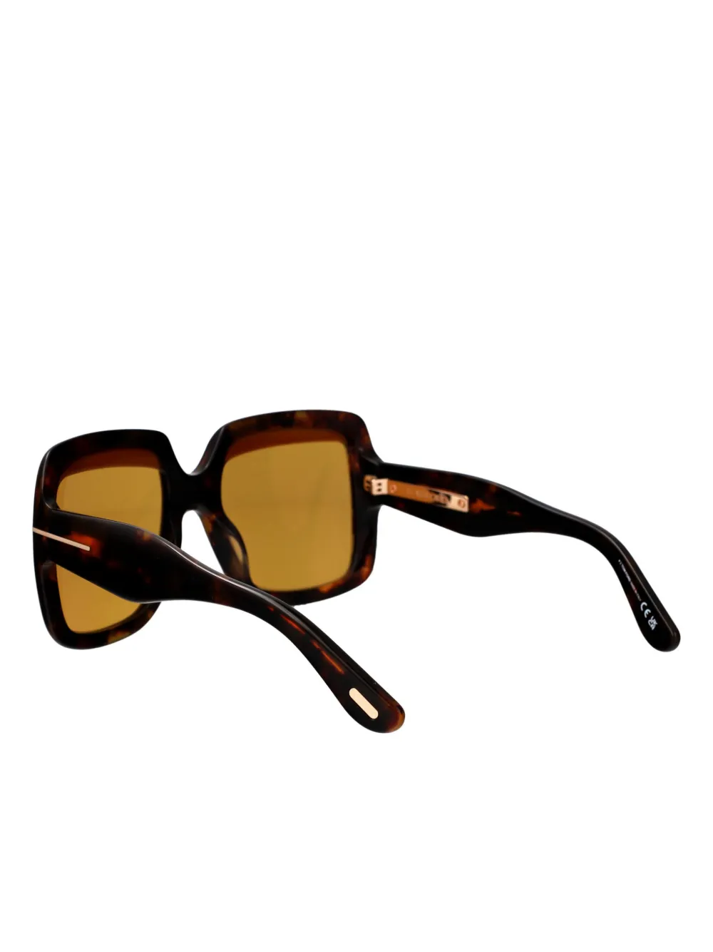 TOM FORD Eyewear Aurora zonnebril Bruin