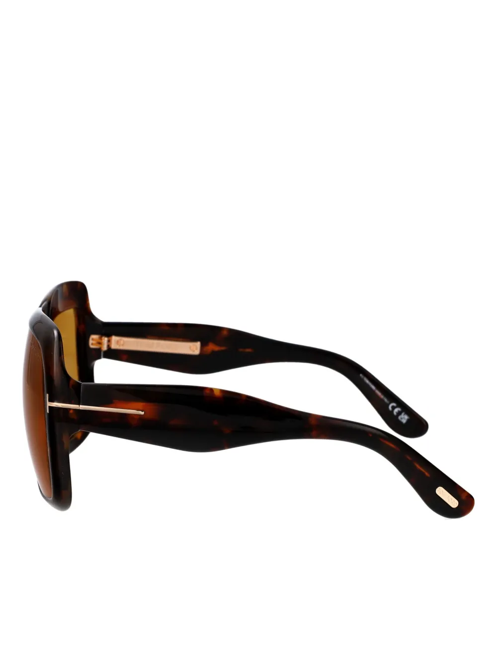TOM FORD Eyewear Aurora zonnebril Bruin