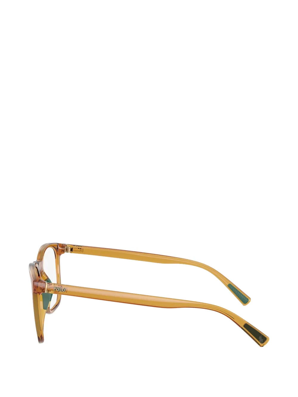 POLO RALPH LAUREN EYEWEAR Bril met rechthoekig montuur Bruin