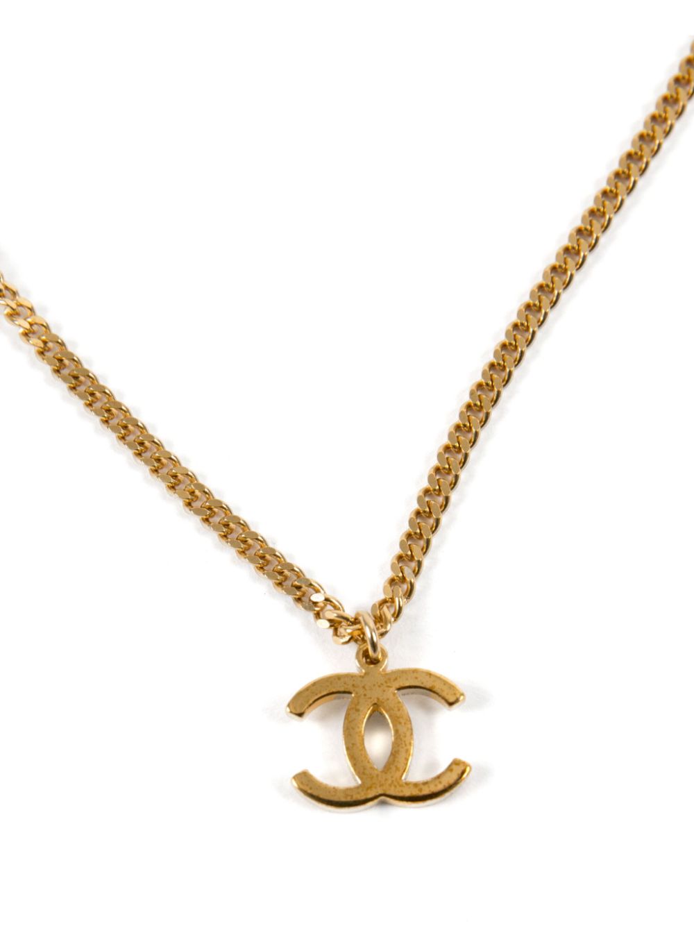 CHANEL Pre-Owned 2000s CC necklace - Goud