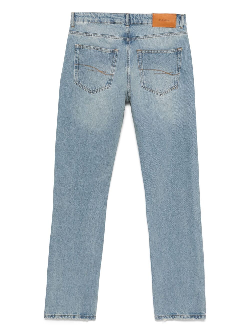 FLÂNEUR Straight jeans - Blauw