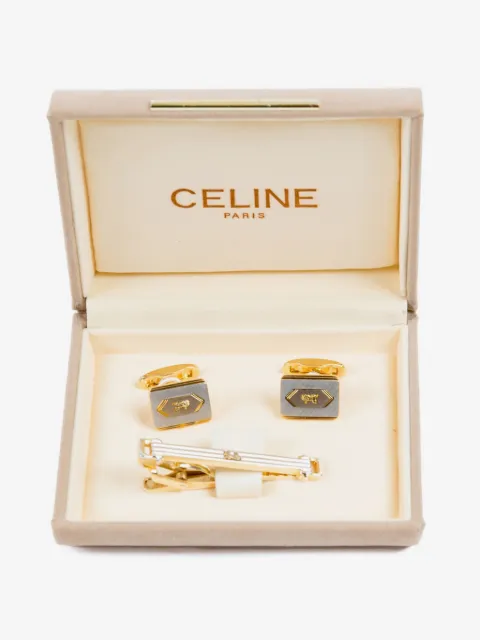 Celine Pre-Owned set de mancuernillas Horsebit 1990