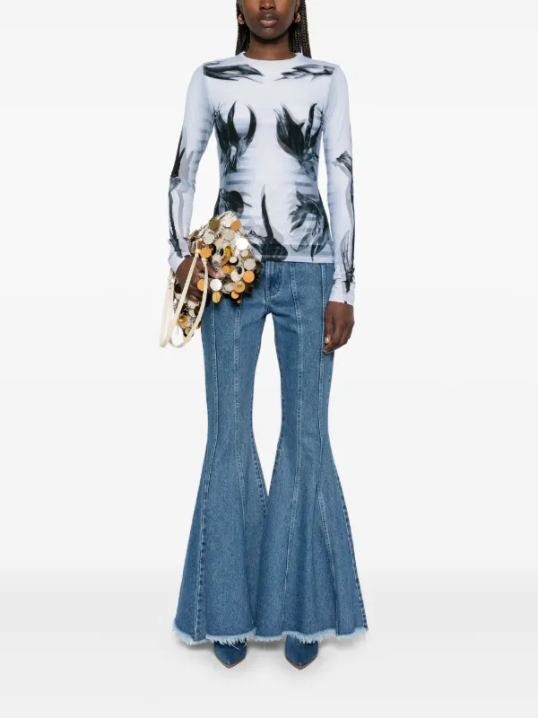 Jean Paul Gaultier The Flower Body Morphing Marinière T-shirt