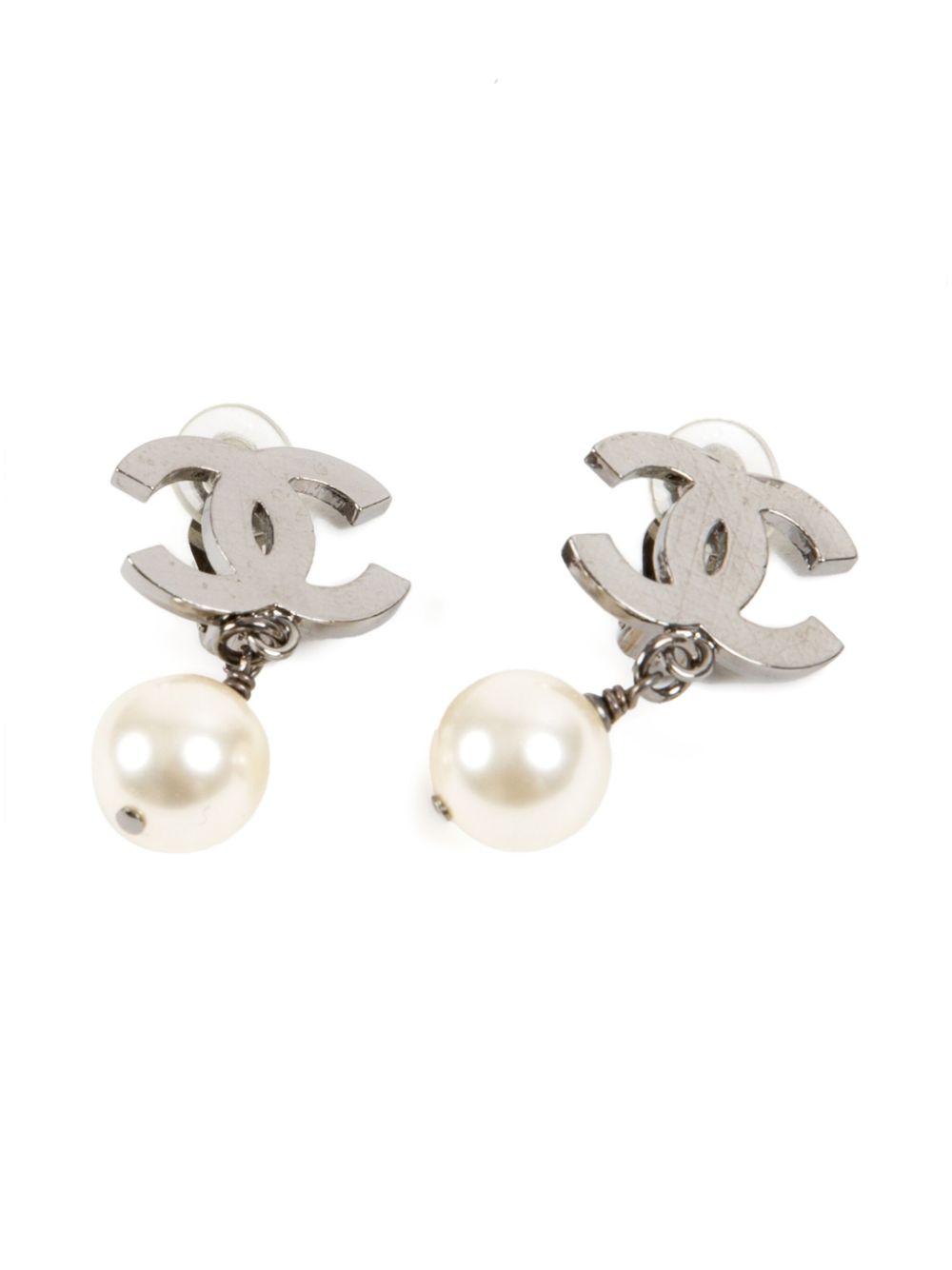 2010 Interlocking CC clip-on earrings