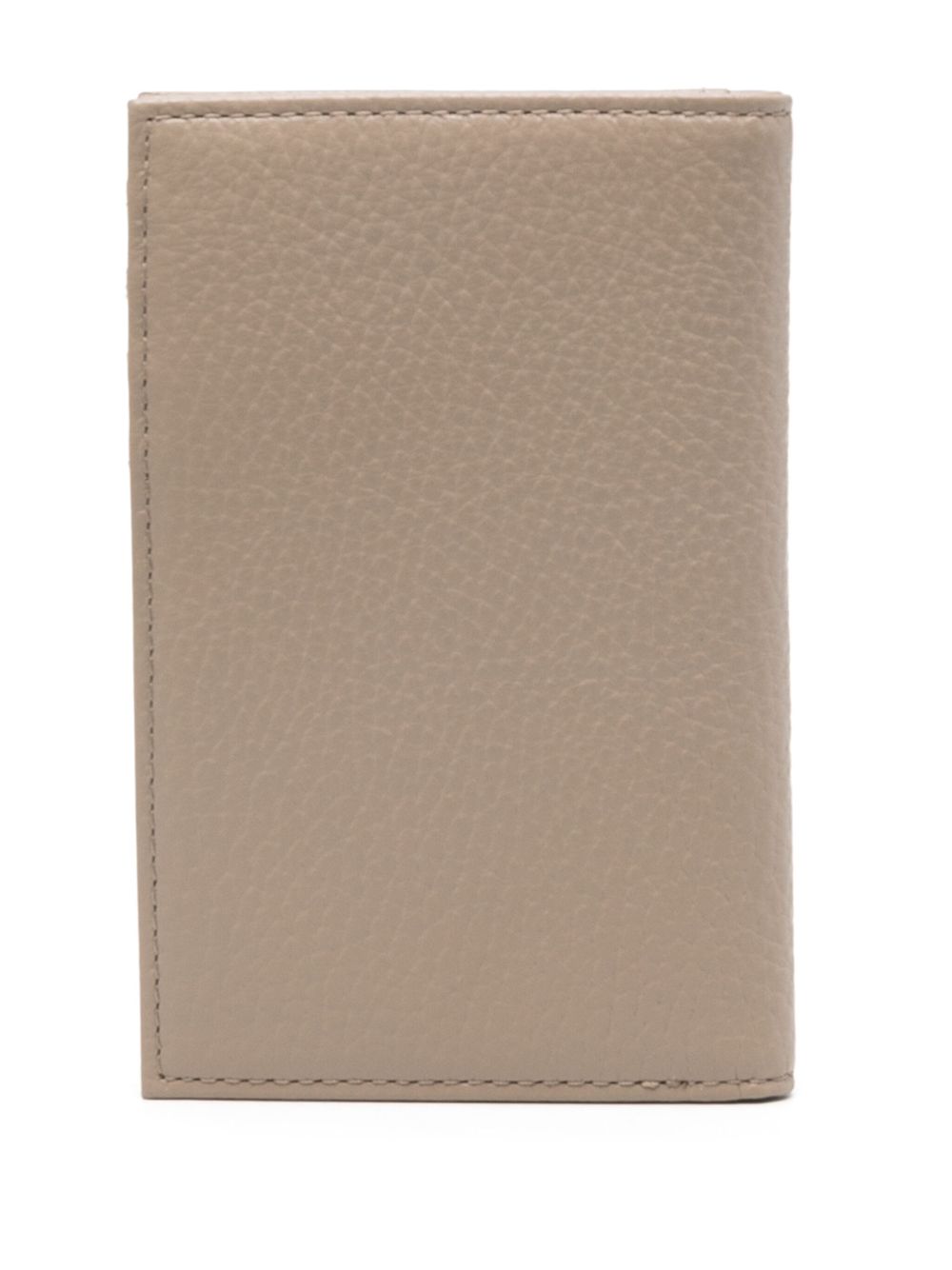 Emporio Armani logo-lettering wallet - Neutrals