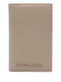 Emporio Armani logo-lettering wallet - Neutrals