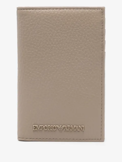 Emporio Armani logo-lettering wallet