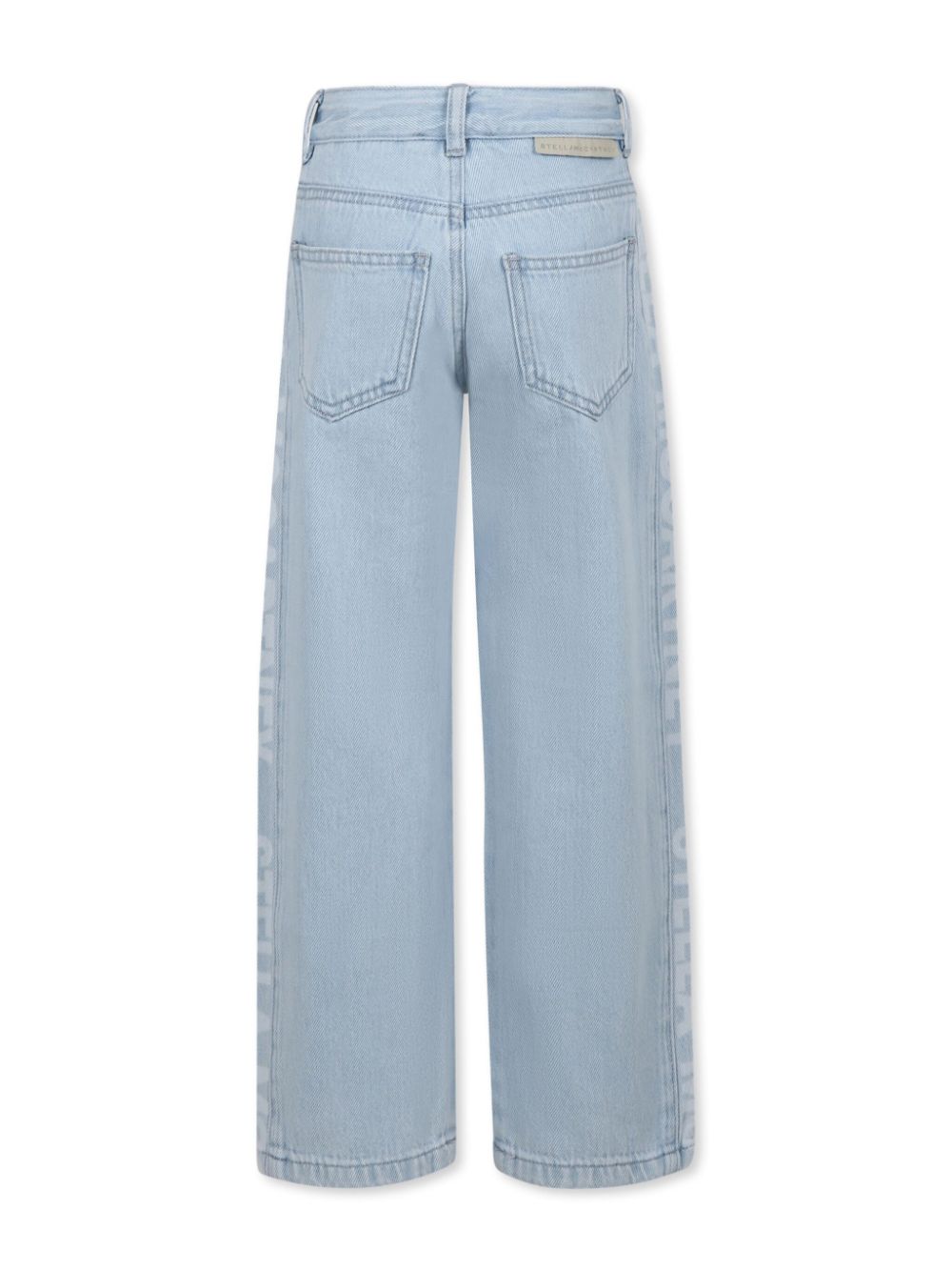 Stella McCartney Kids straight-leg jeans - Blauw